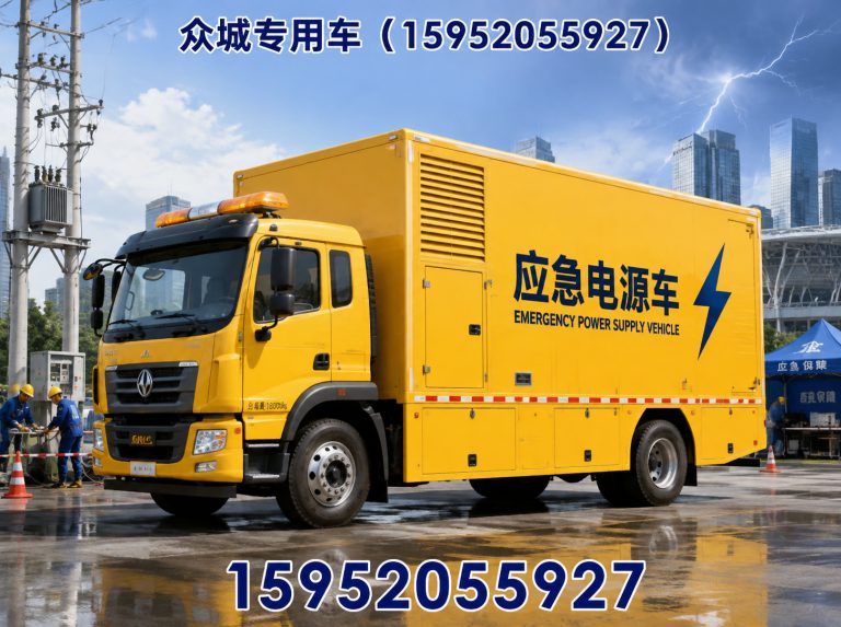 扬州防汛排水车展示图